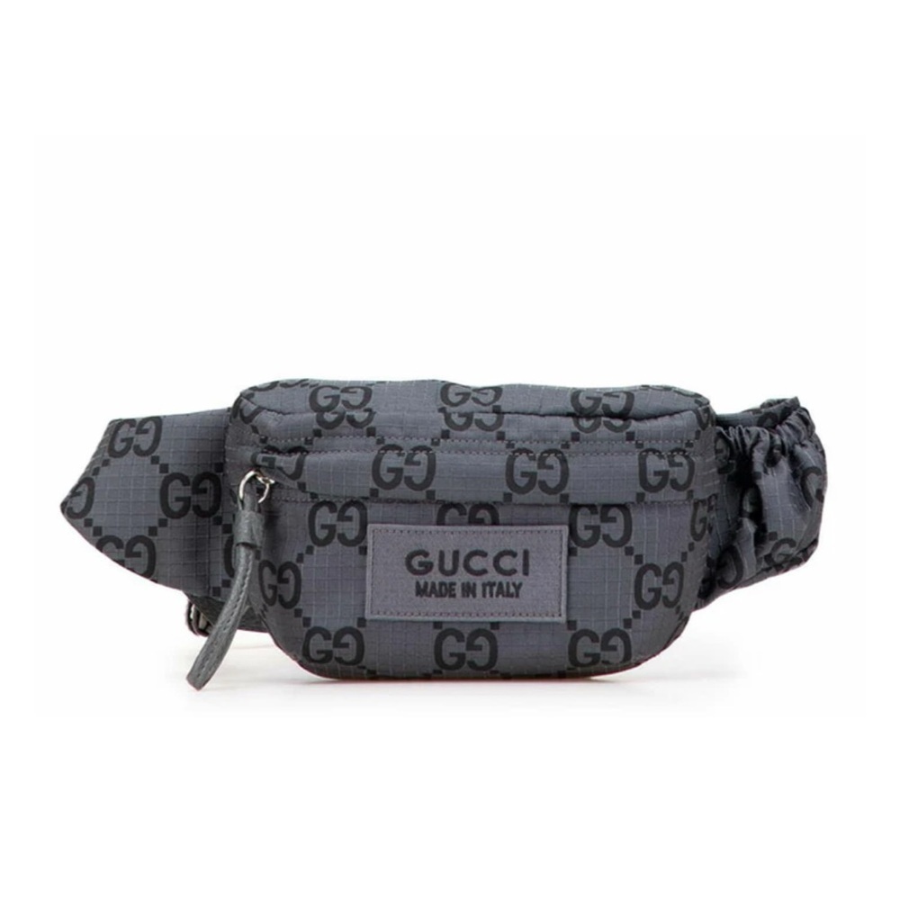 Gucci unisex jumbo GG nylon adjustable belt bag size 80 cm made in Italy